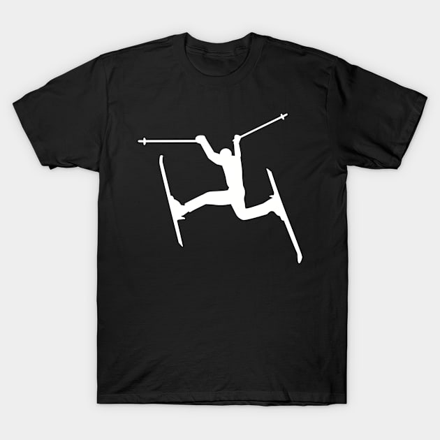 Freestyle Skiing T-Shirt by Designzz